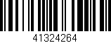 Código de barras (EAN, GTIN, SKU, ISBN): '41324264'