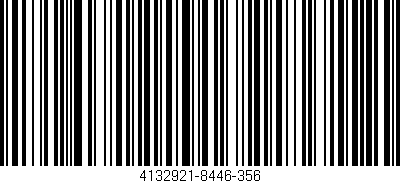 Código de barras (EAN, GTIN, SKU, ISBN): '4132921-8446-356'
