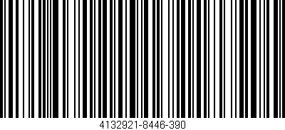 Código de barras (EAN, GTIN, SKU, ISBN): '4132921-8446-390'
