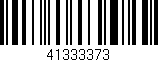 Código de barras (EAN, GTIN, SKU, ISBN): '41333373'