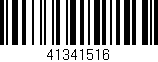 Código de barras (EAN, GTIN, SKU, ISBN): '41341516'