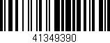 Código de barras (EAN, GTIN, SKU, ISBN): '41349390'