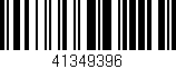 Código de barras (EAN, GTIN, SKU, ISBN): '41349396'