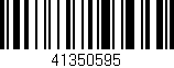 Código de barras (EAN, GTIN, SKU, ISBN): '41350595'