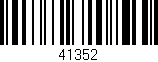 Código de barras (EAN, GTIN, SKU, ISBN): '41352'