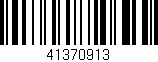 Código de barras (EAN, GTIN, SKU, ISBN): '41370913'