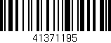 Código de barras (EAN, GTIN, SKU, ISBN): '41371195'