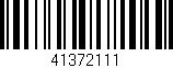 Código de barras (EAN, GTIN, SKU, ISBN): '41372111'