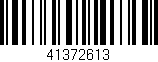 Código de barras (EAN, GTIN, SKU, ISBN): '41372613'