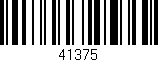 Código de barras (EAN, GTIN, SKU, ISBN): '41375'