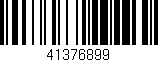 Código de barras (EAN, GTIN, SKU, ISBN): '41376899'
