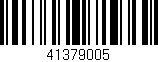 Código de barras (EAN, GTIN, SKU, ISBN): '41379005'