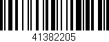 Código de barras (EAN, GTIN, SKU, ISBN): '41382205'