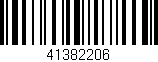 Código de barras (EAN, GTIN, SKU, ISBN): '41382206'