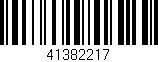 Código de barras (EAN, GTIN, SKU, ISBN): '41382217'