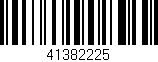 Código de barras (EAN, GTIN, SKU, ISBN): '41382225'