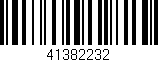 Código de barras (EAN, GTIN, SKU, ISBN): '41382232'