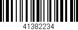 Código de barras (EAN, GTIN, SKU, ISBN): '41382234'