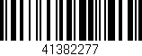 Código de barras (EAN, GTIN, SKU, ISBN): '41382277'