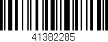 Código de barras (EAN, GTIN, SKU, ISBN): '41382285'