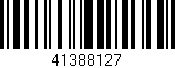Código de barras (EAN, GTIN, SKU, ISBN): '41388127'