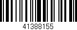 Código de barras (EAN, GTIN, SKU, ISBN): '41388155'