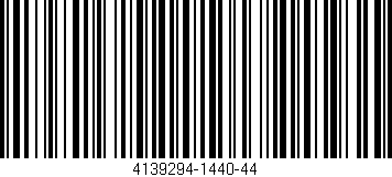 Código de barras (EAN, GTIN, SKU, ISBN): '4139294-1440-44'