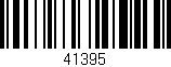 Código de barras (EAN, GTIN, SKU, ISBN): '41395'