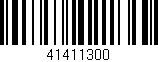 Código de barras (EAN, GTIN, SKU, ISBN): '41411300'