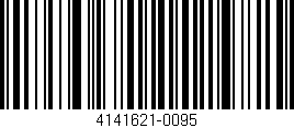 Código de barras (EAN, GTIN, SKU, ISBN): '4141621-0095'