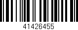 Código de barras (EAN, GTIN, SKU, ISBN): '41426455'
