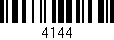 Código de barras (EAN, GTIN, SKU, ISBN): '4144'