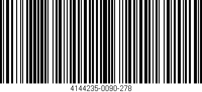 Código de barras (EAN, GTIN, SKU, ISBN): '4144235-0090-278'