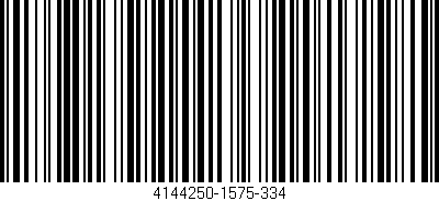 Código de barras (EAN, GTIN, SKU, ISBN): '4144250-1575-334'