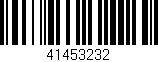 Código de barras (EAN, GTIN, SKU, ISBN): '41453232'