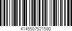 Código de barras (EAN, GTIN, SKU, ISBN): '4145507521590'