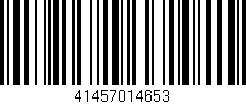 Código de barras (EAN, GTIN, SKU, ISBN): '41457014653'