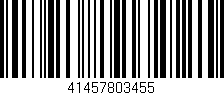 Código de barras (EAN, GTIN, SKU, ISBN): '41457803455'