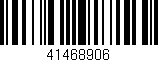 Código de barras (EAN, GTIN, SKU, ISBN): '41468906'