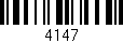 Código de barras (EAN, GTIN, SKU, ISBN): '4147'