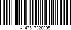 Código de barras (EAN, GTIN, SKU, ISBN): '4147617828095'