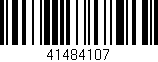 Código de barras (EAN, GTIN, SKU, ISBN): '41484107'
