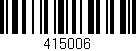Código de barras (EAN, GTIN, SKU, ISBN): '415006'
