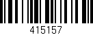 Código de barras (EAN, GTIN, SKU, ISBN): '415157'
