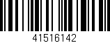 Código de barras (EAN, GTIN, SKU, ISBN): '41516142'