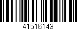 Código de barras (EAN, GTIN, SKU, ISBN): '41516143'