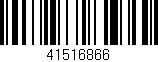 Código de barras (EAN, GTIN, SKU, ISBN): '41516866'