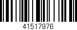 Código de barras (EAN, GTIN, SKU, ISBN): '41517976'