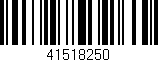 Código de barras (EAN, GTIN, SKU, ISBN): '41518250'