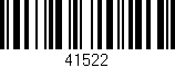 Código de barras (EAN, GTIN, SKU, ISBN): '41522'
